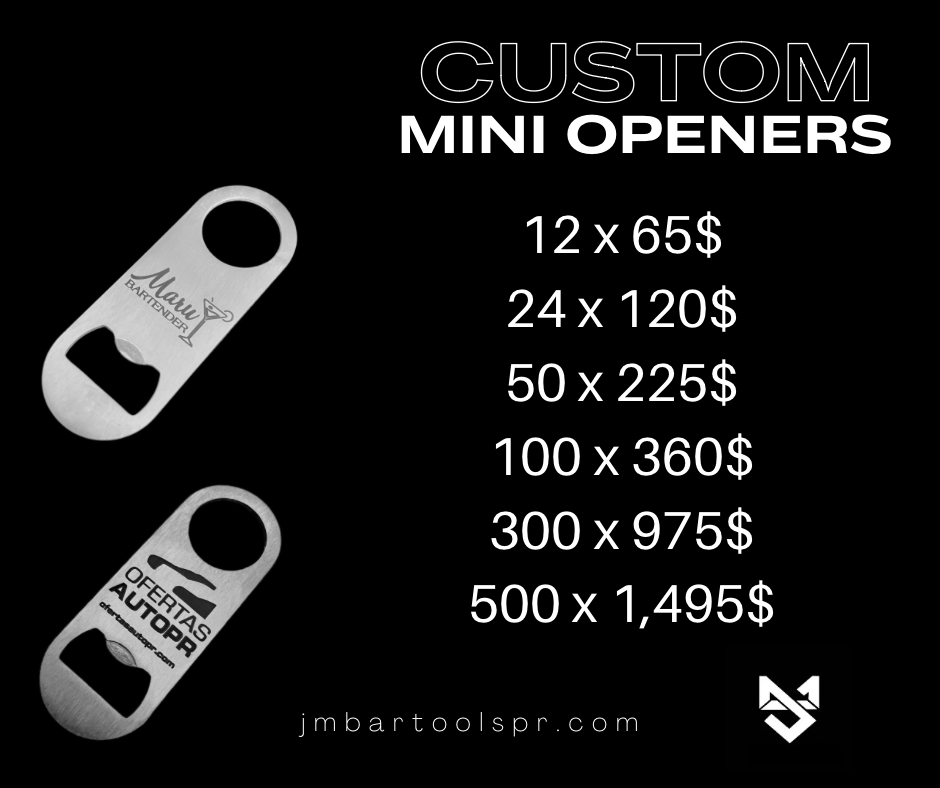 Custom mini Openers