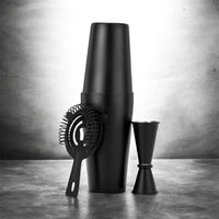 Matte Black Shaker Set